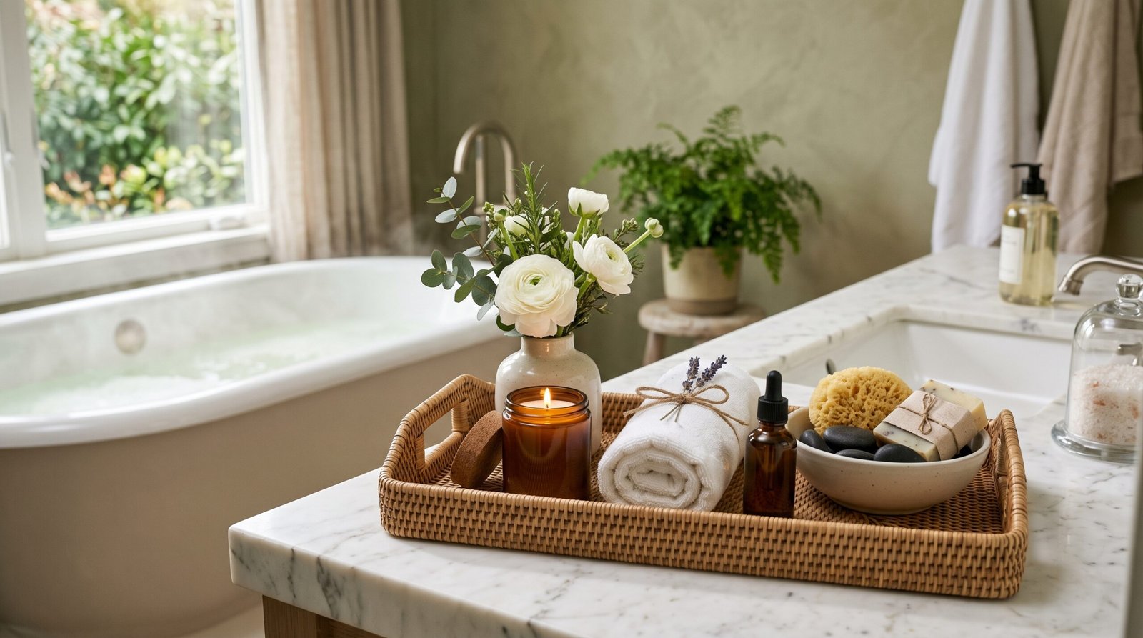 Bathroom Tray Decor Ideas