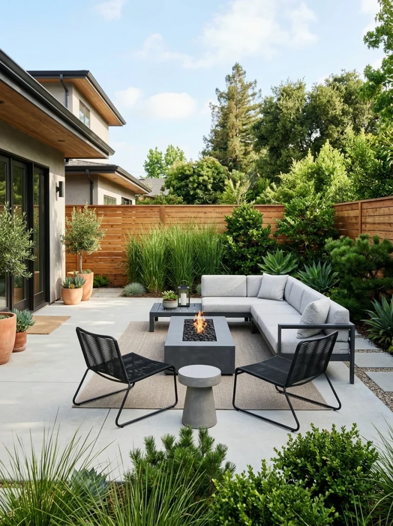 Gravel Seating Nook