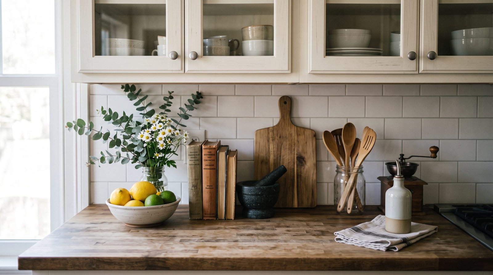 Kitchen Counter Styling Ideas