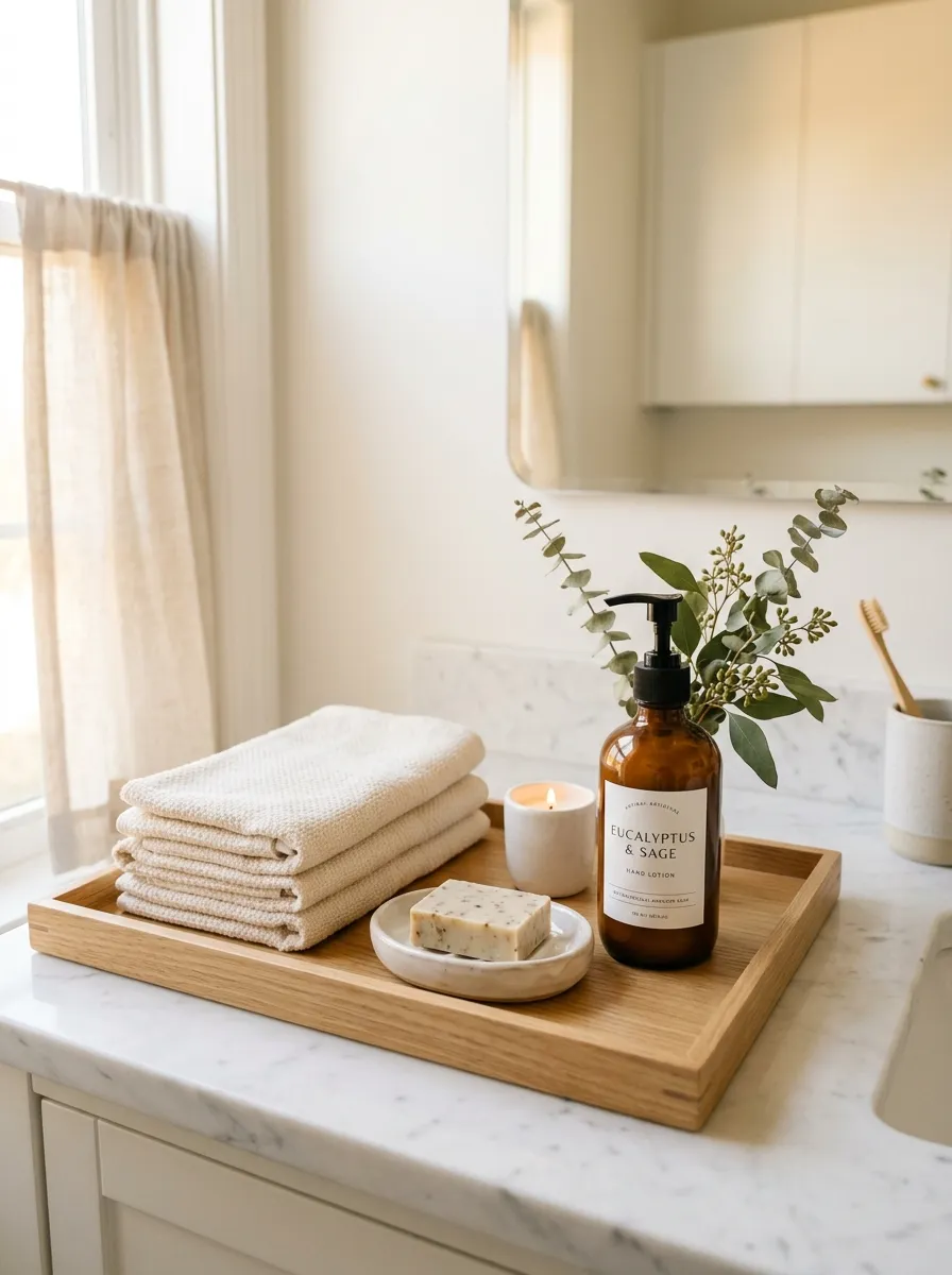 Guest Towel Tray