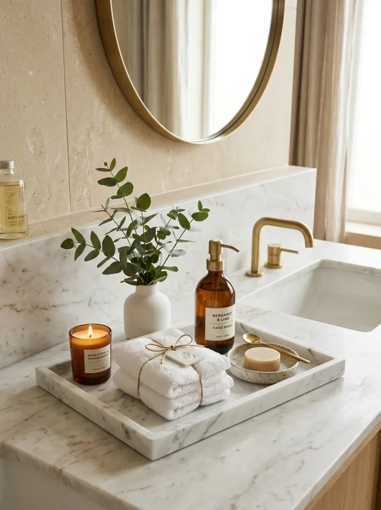 Marble Spa Tray