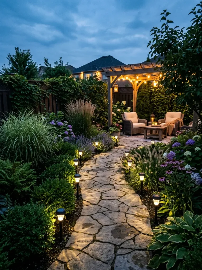 Garden Lighting Path
