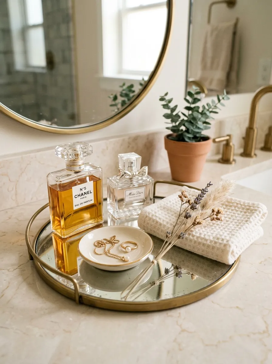 Perfume Tray Arrangement