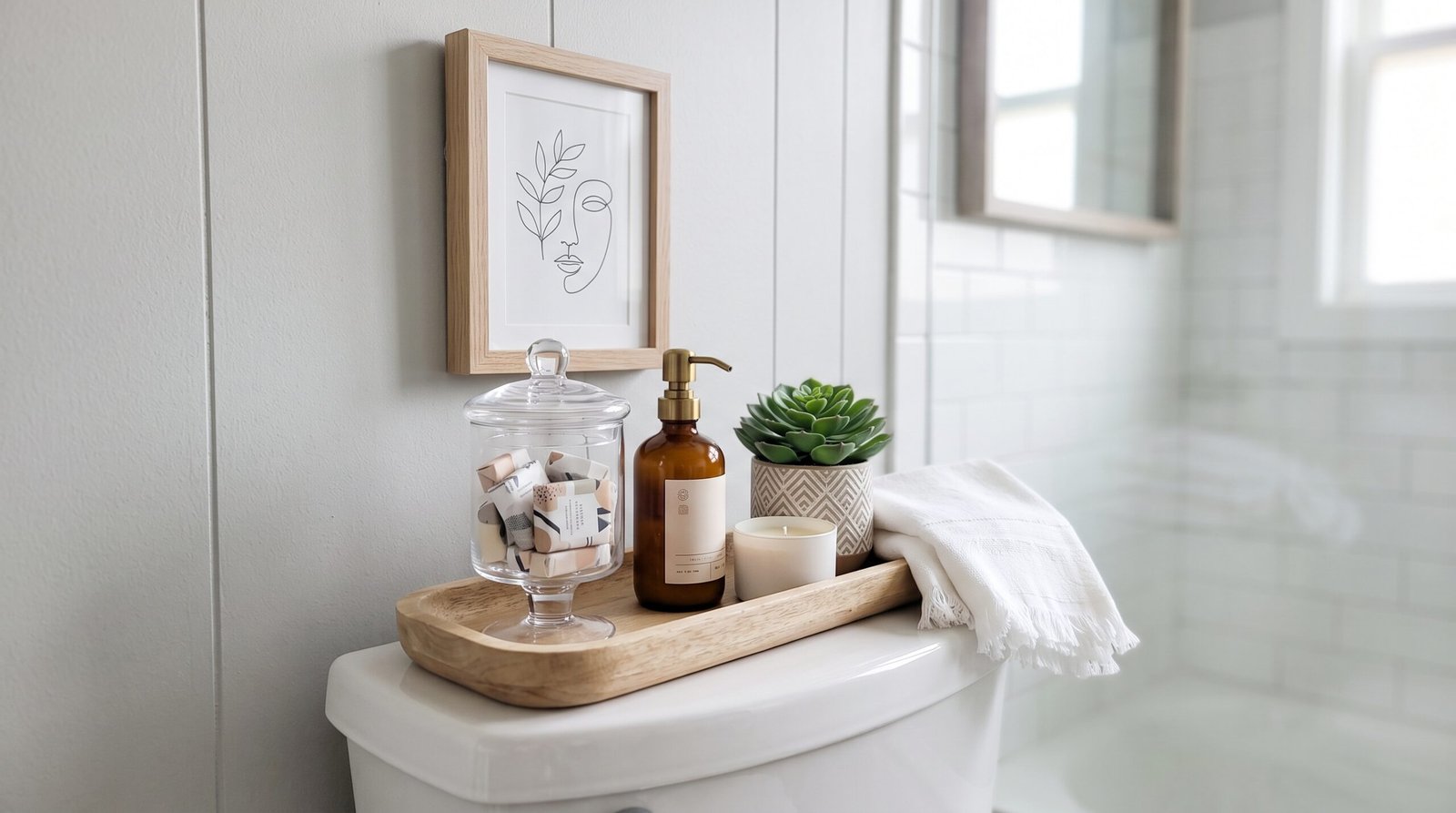 Toilet Tank Decor Ideas