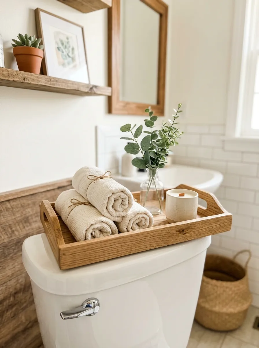 Rolled Guest Towels