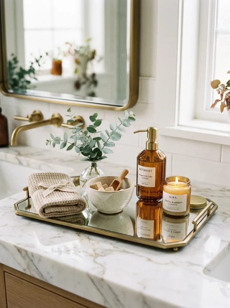 Mirrored Tray Display