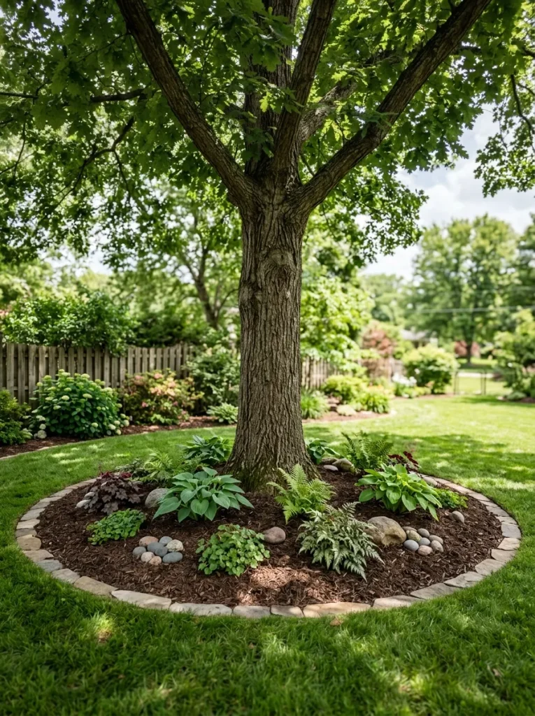 Mulched Tree Circle