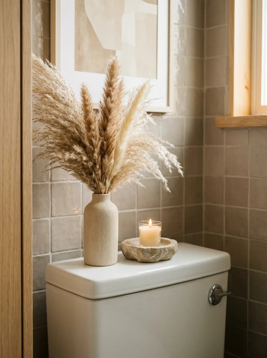 Dried Grass Vase