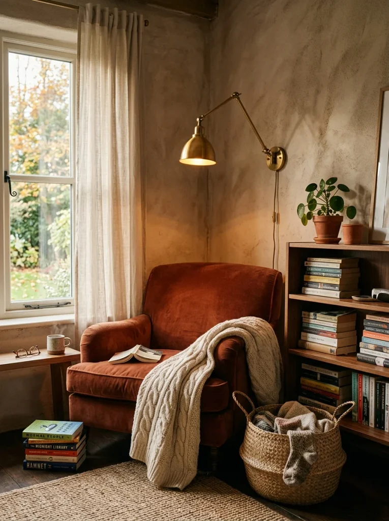 26 Bookshelf Ideas That Make Any Room Feel Polished 3 Cozy Reading Nook Shelves