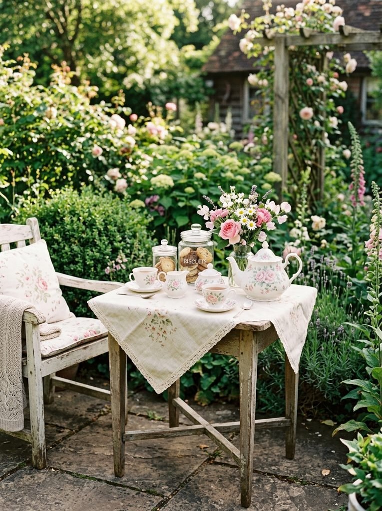 30 Backyard Party Aesthetic Ideas That Feel Magical 27 Garden Tea Station