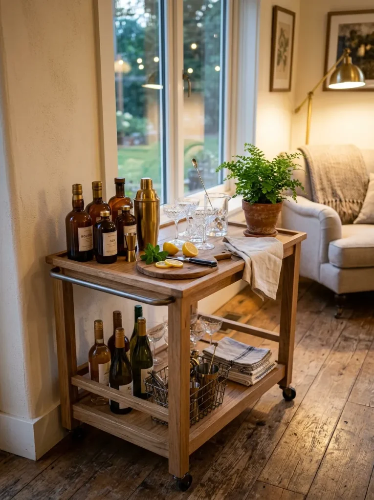 27 DIY Bar Shelf Ideas to Create Wow-Worthy Styles 28 Bar Cart Shelf
