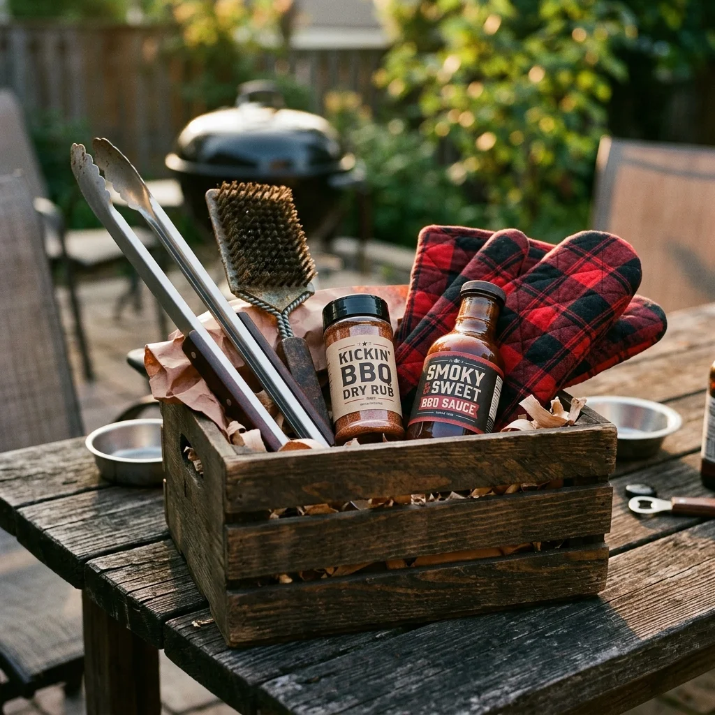 27 Housewarming Gift Basket Ideas You'll Truly Adore 20 Barbecue Grill Basket