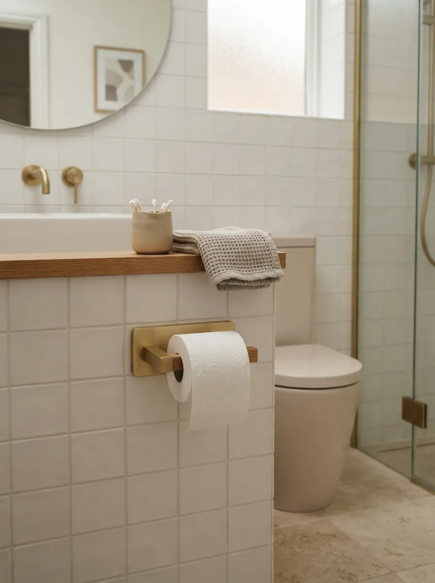 26 Small Bathroom Organization Ideas That Save Space 24 Toilet Paper Holder Shelf
