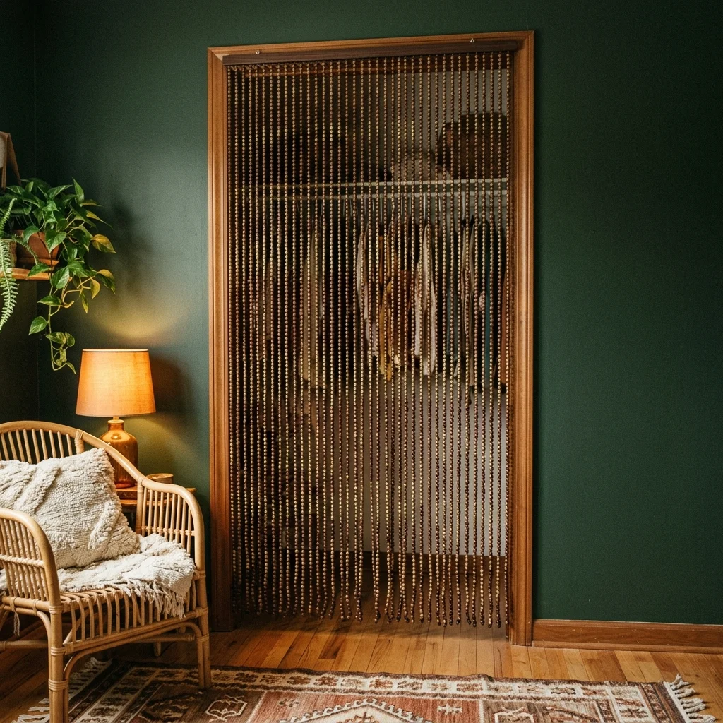 Beaded Door Curtain