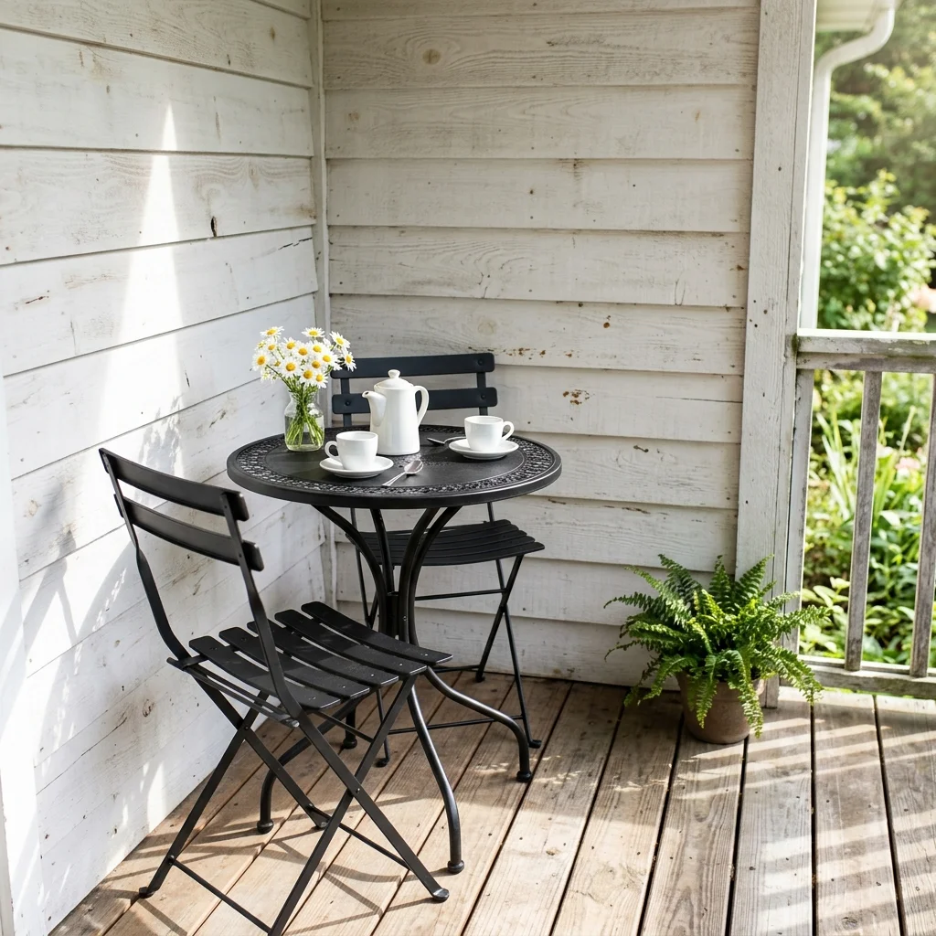 28 Back Porch Ideas That Feel Instantly Super Inviting 11 Bistro Table Nook