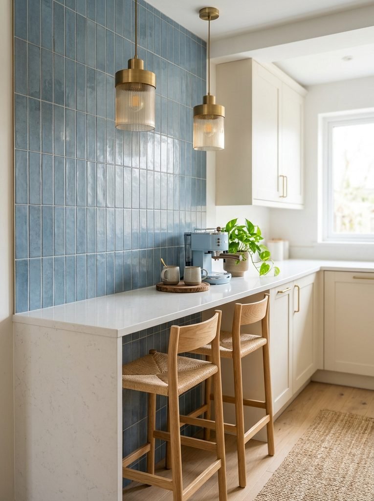 27 Breakfast Bar Ideas for Small Kitchens to Try Now 13 Backsplash Breakfast Bar