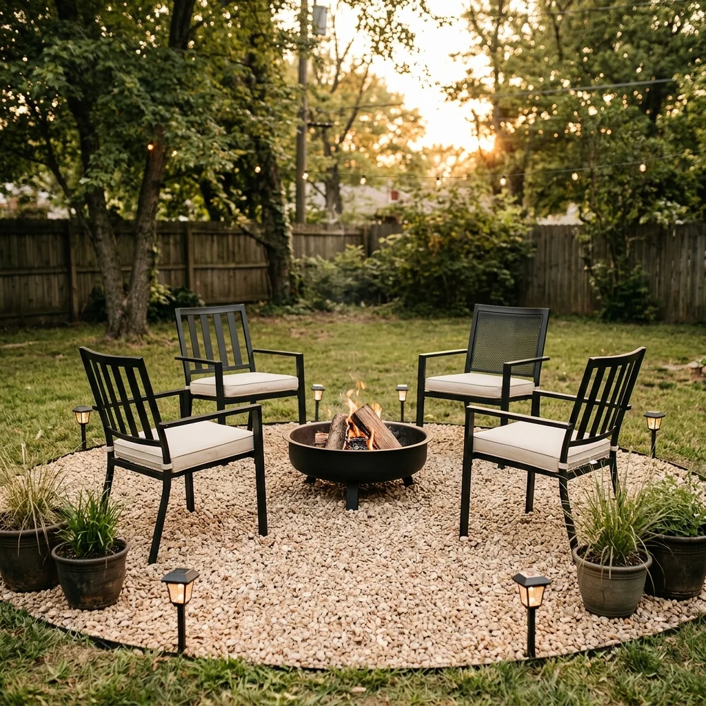 Budget Gravel Fire Pit