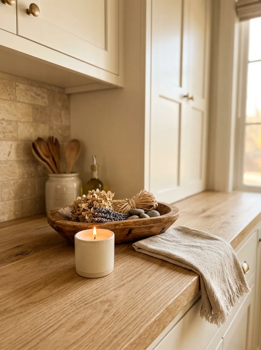 Candle and Bowl Pair