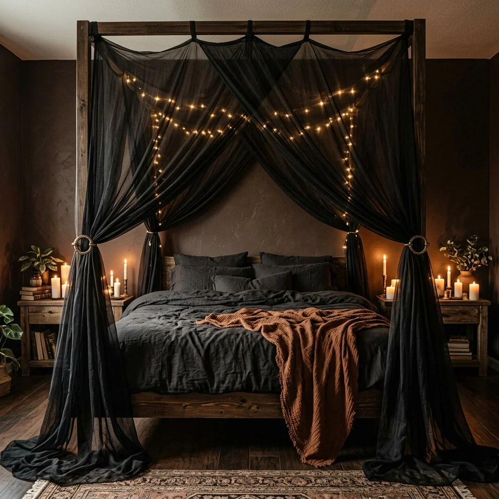 Canopy Bed Drape
