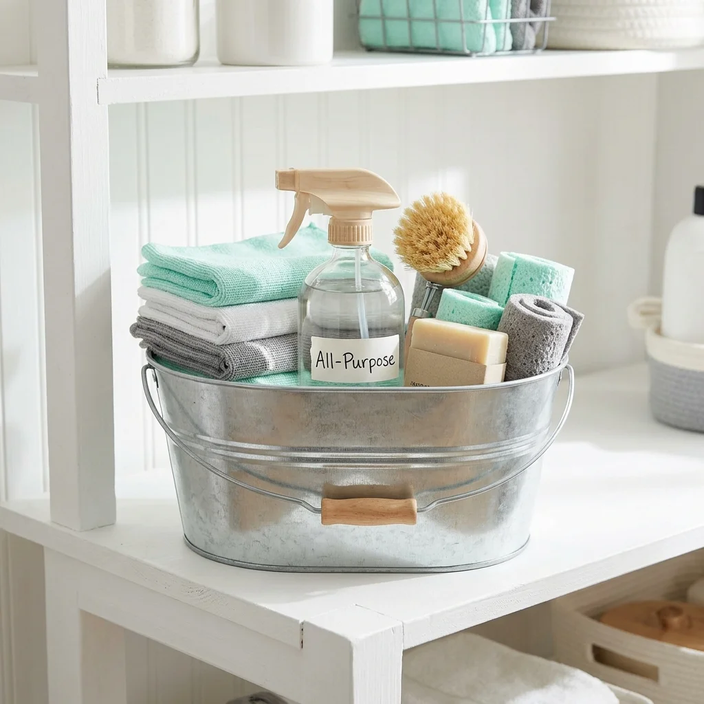 27 Housewarming Gift Basket Ideas You'll Truly Adore 13 Cleaning Supply Basket