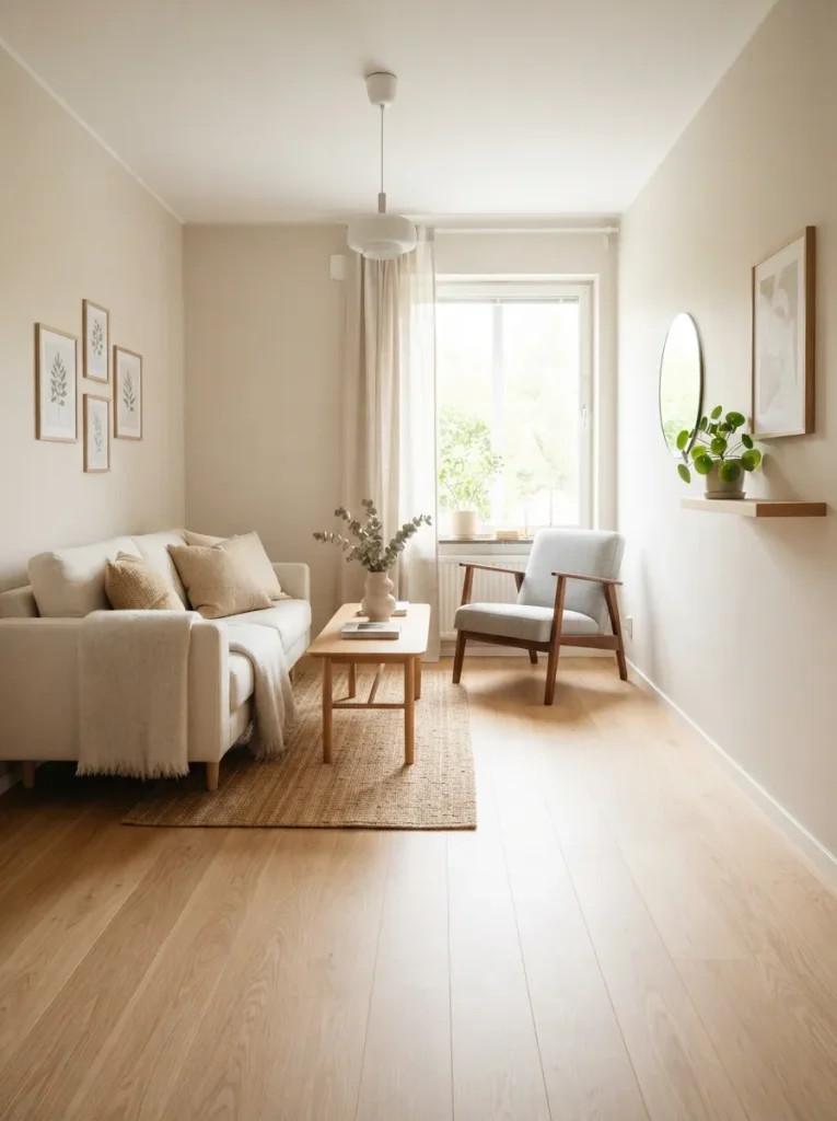 26 Very Small Living Room Ideas for a Spacious Feel 26 Clear Walking Path