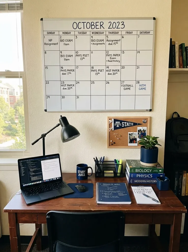 Study Wall Calendar