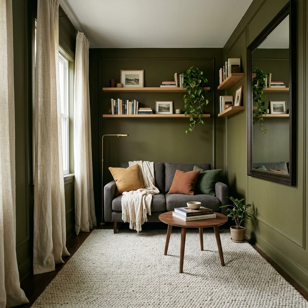 Moody Small Living Rooms
