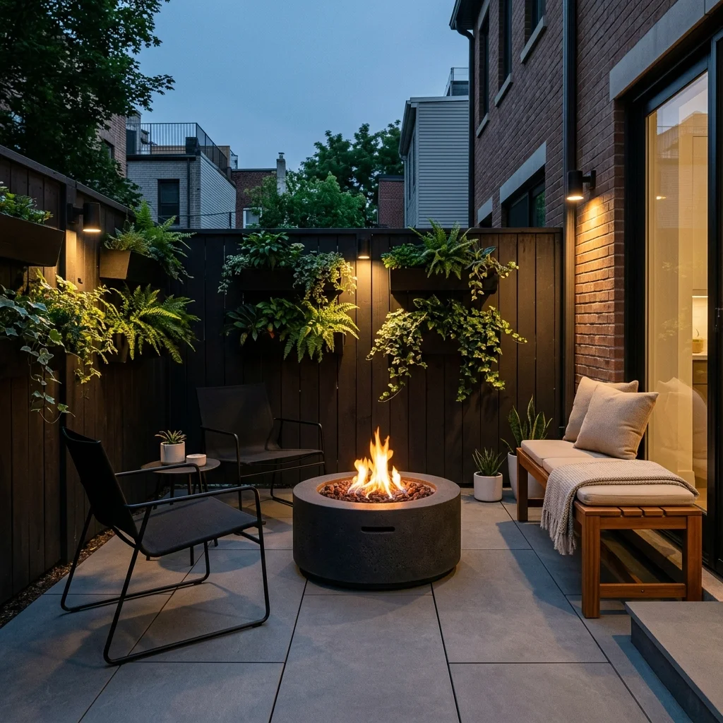 Compact Patio Fire Pit