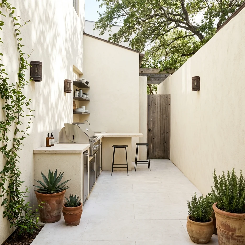 Compact Patio Kitchen