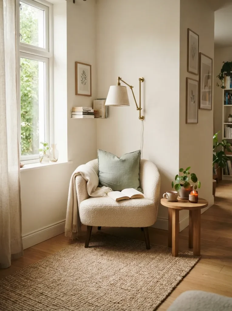 26 Very Small Living Room Ideas for a Spacious Feel 16 Corner Seating Nook