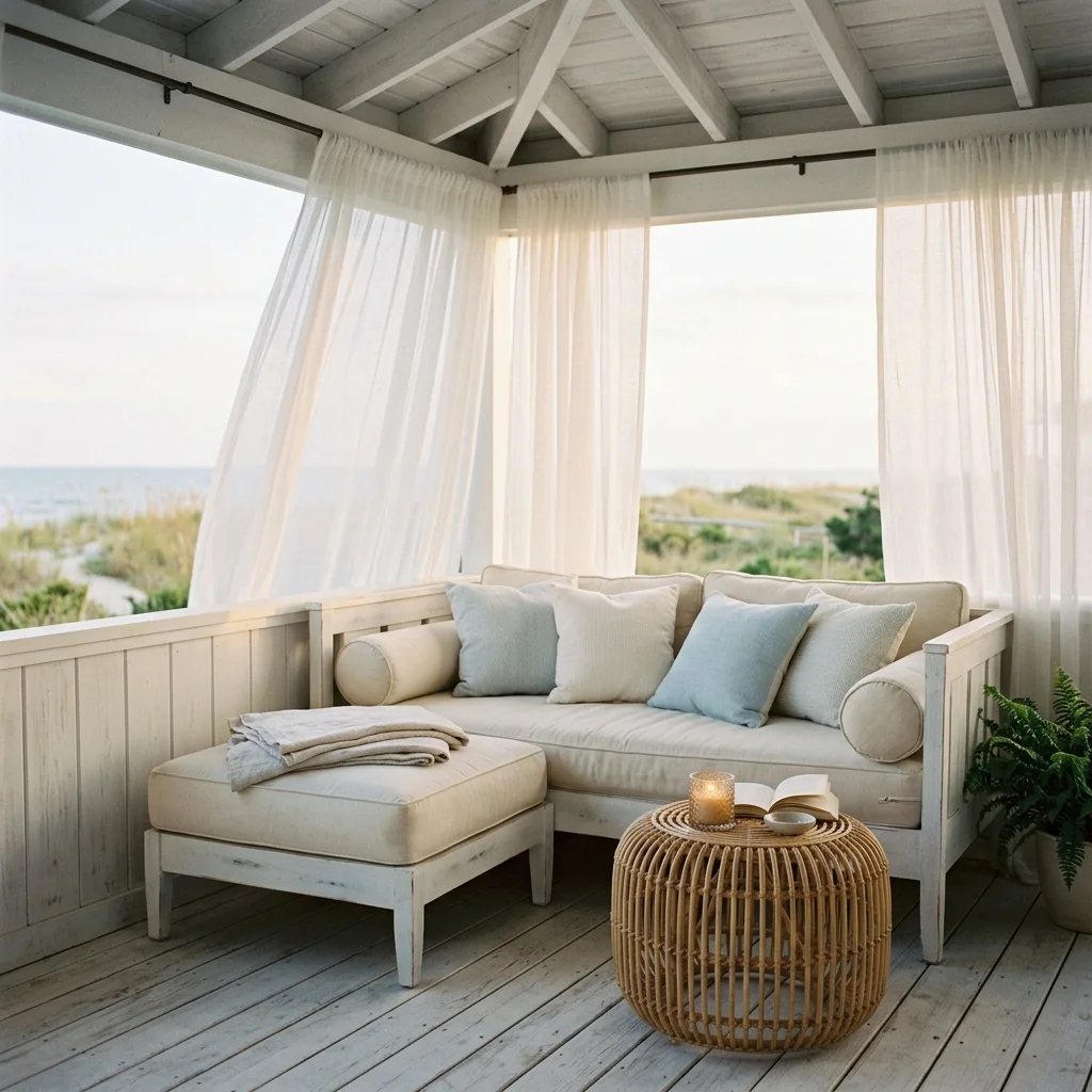 29 Covered Porch Ideas for a Warm, Welcoming Retreat 15 Daybed Corner