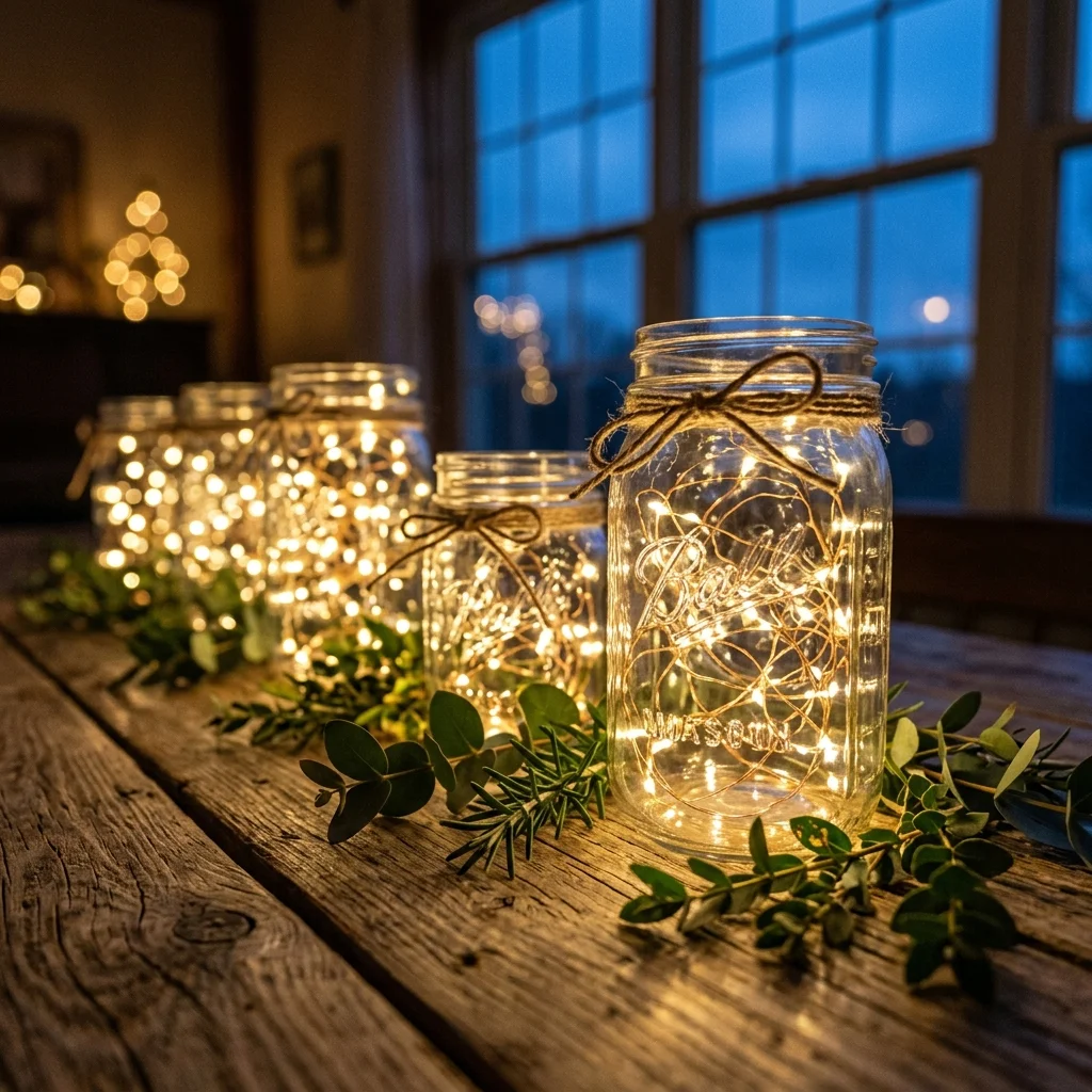 Fairy Light Jars