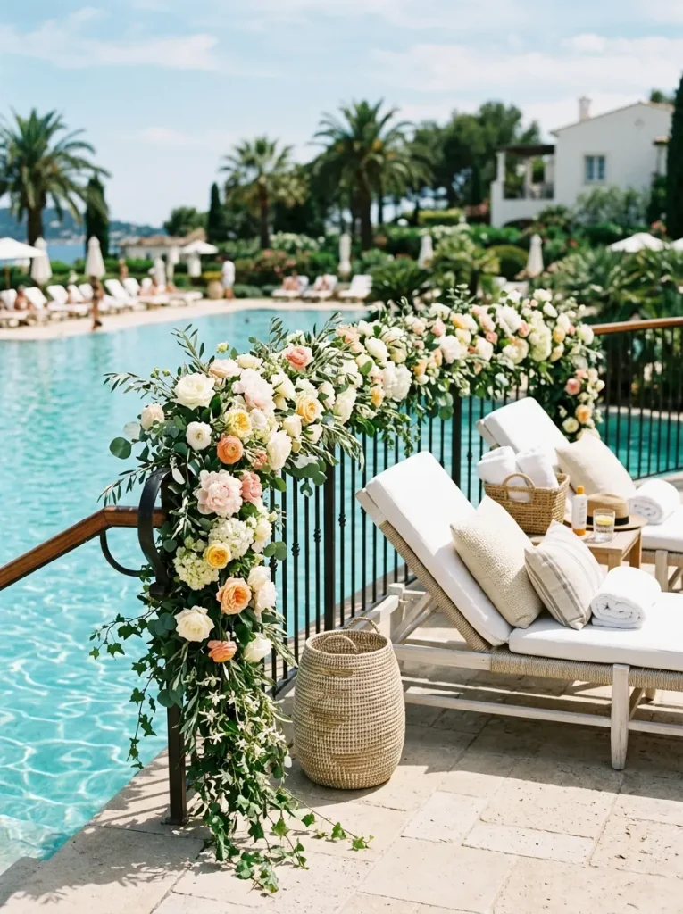Floral Poolside Garland