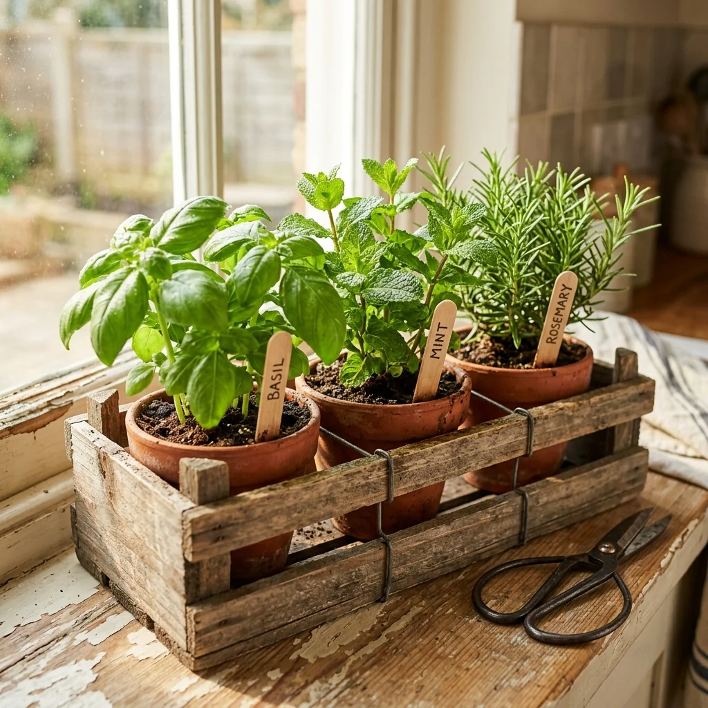 27 Housewarming Gift Basket Ideas You'll Truly Adore 3 Fresh Herb Garden Basket