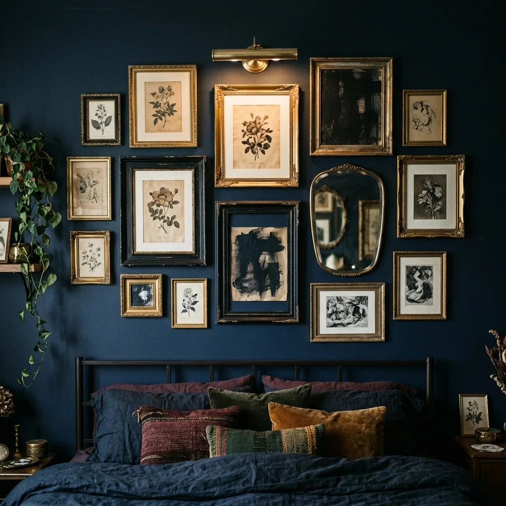 Moody Gallery Wall