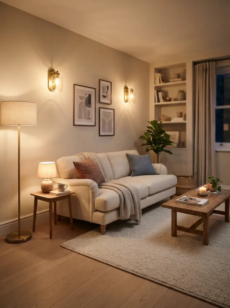 26 Very Small Living Room Ideas for a Spacious Feel 27 Layered Lighting