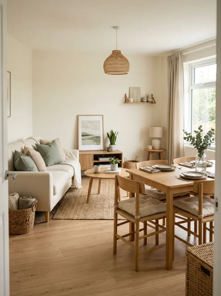 26 Small Living Room Dining Room Combo Ideas to Try 25 Coordinated Cushions