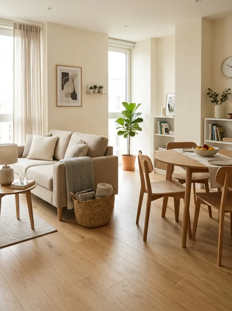 26 Small Living Room Dining Room Combo Ideas to Try 8 Keep Paths Clear