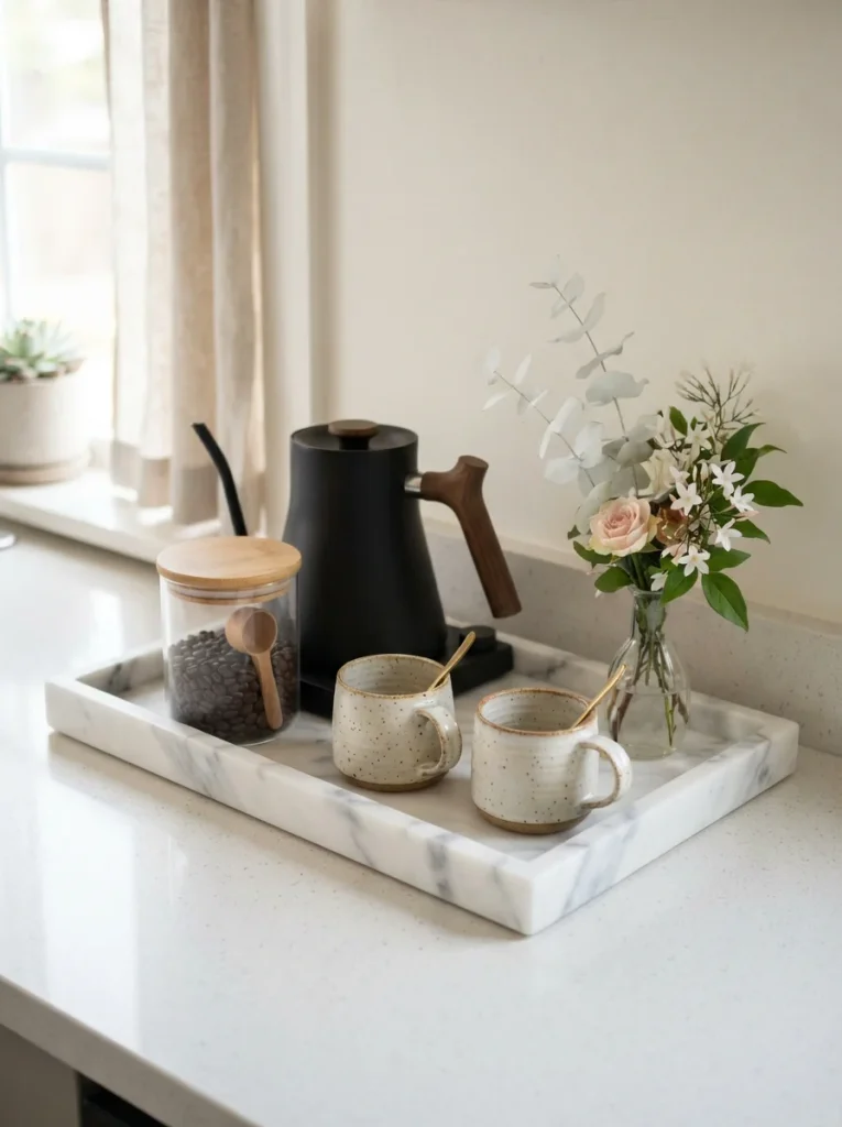 Marble Tray Styling