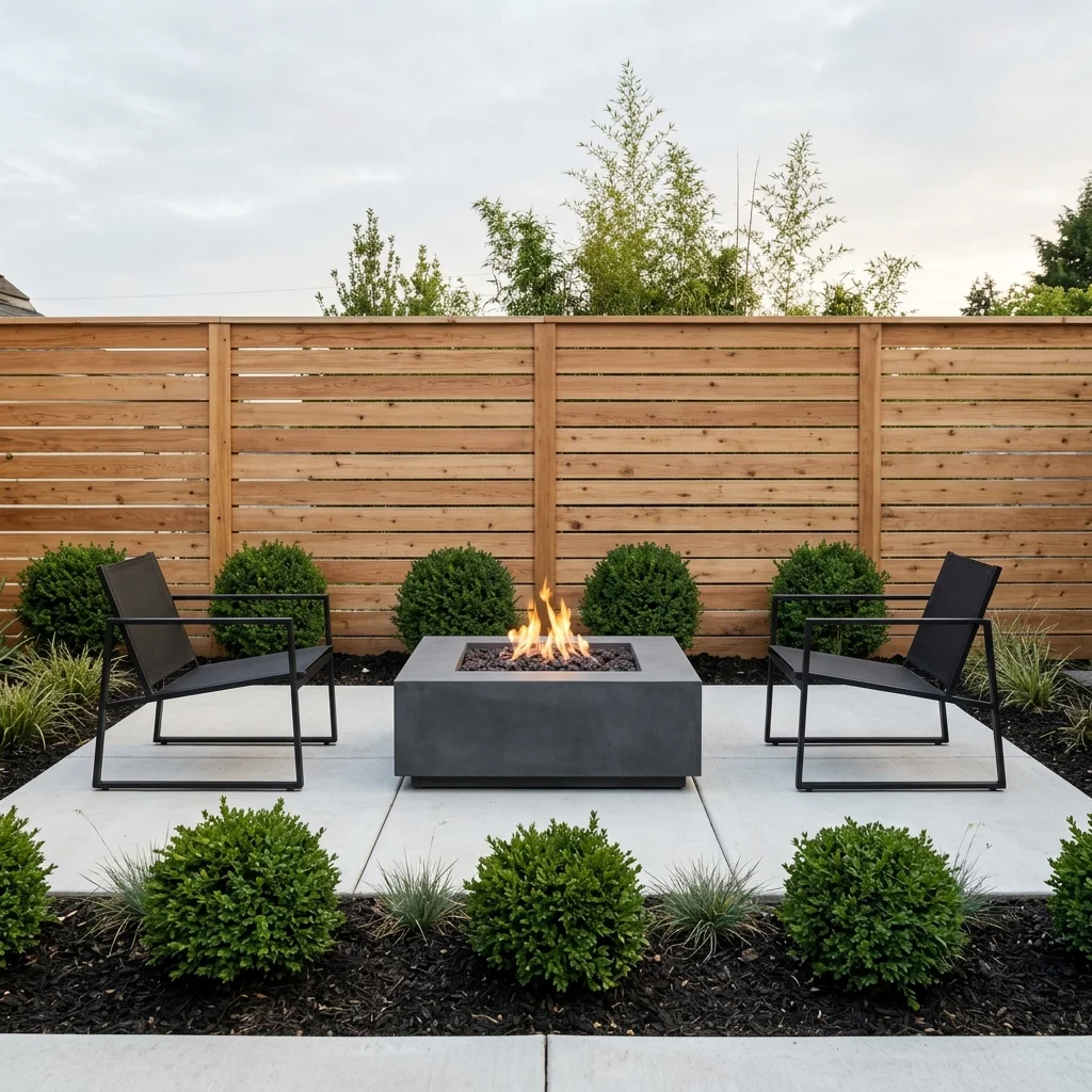 29 DIY Small Backyard Fire Pit Ideas Made So Simple 19 Minimalist Square Fire Feature