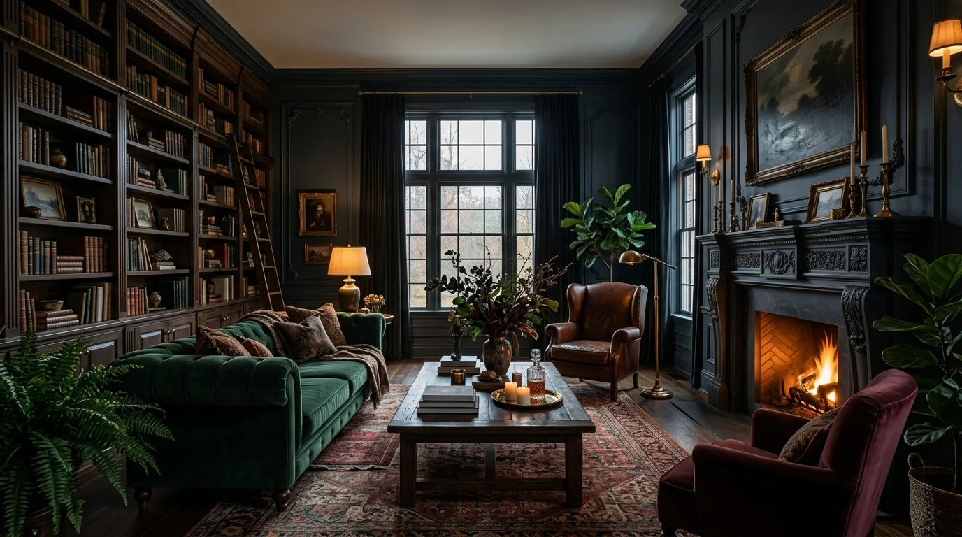 Moody Living Room Ideas