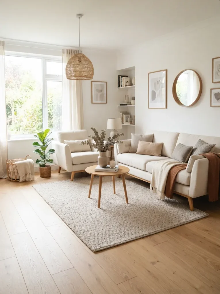 26 Very Small Living Room Ideas for a Spacious Feel 23 Open Leg Furniture