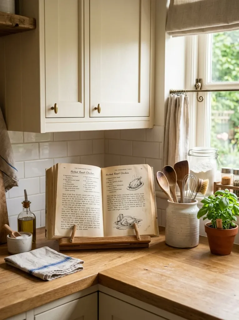Open Cookbook Stand