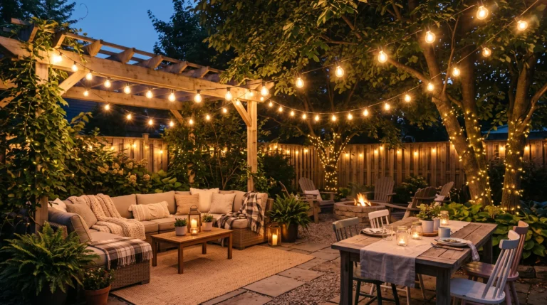 Outdoor String Light Ideas