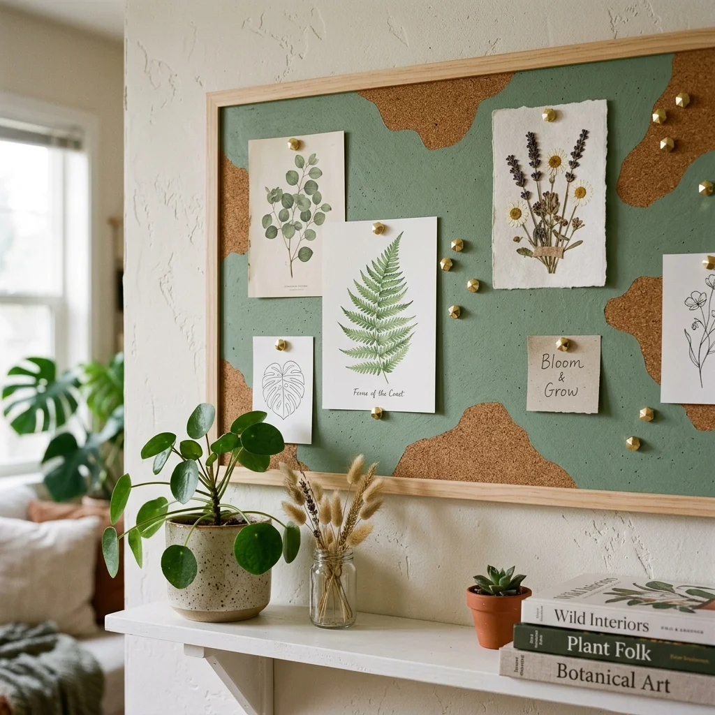 28 College Cork Board Ideas to Boost Campus Style Fast 15 Painted Cork Board