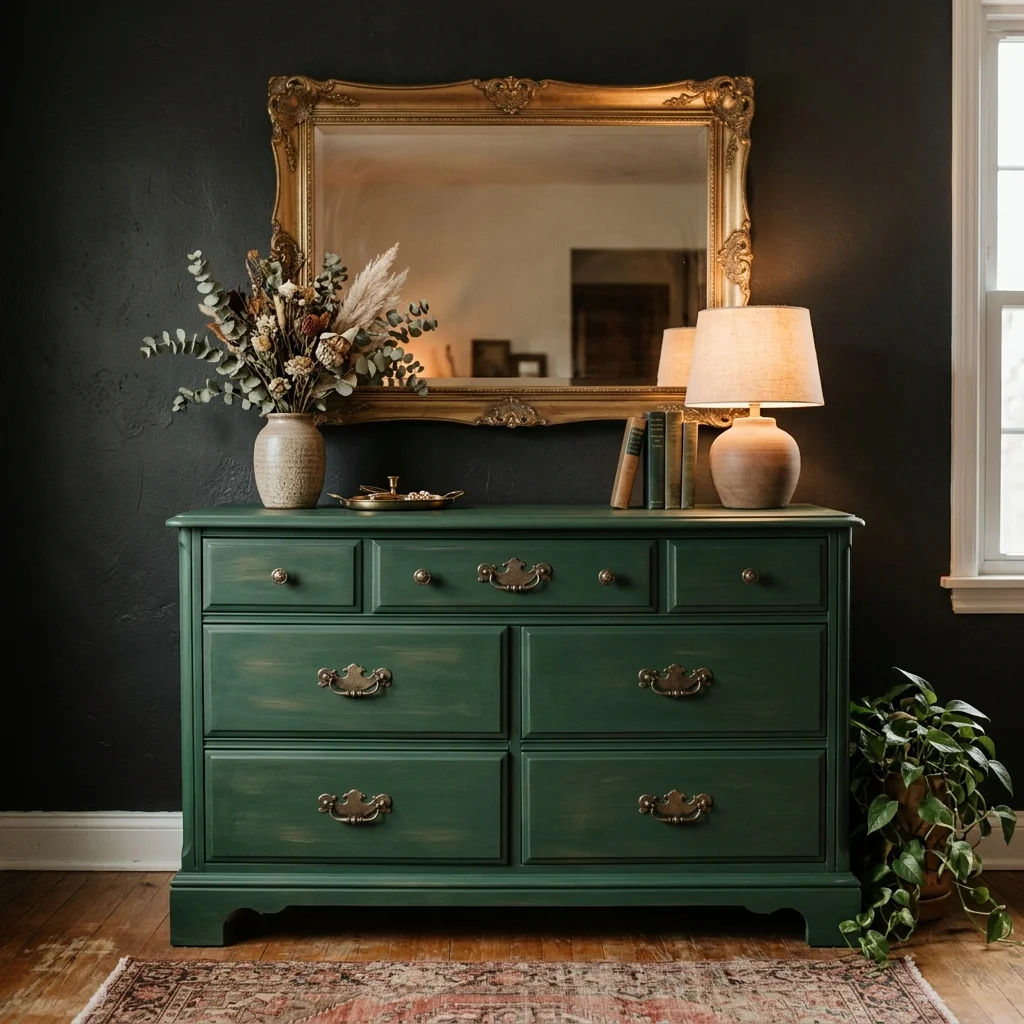 Painted Dresser Makeover