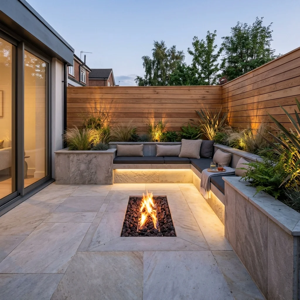 29 DIY Small Backyard Fire Pit Ideas Made So Simple 15 Recessed Patio Fire Pit