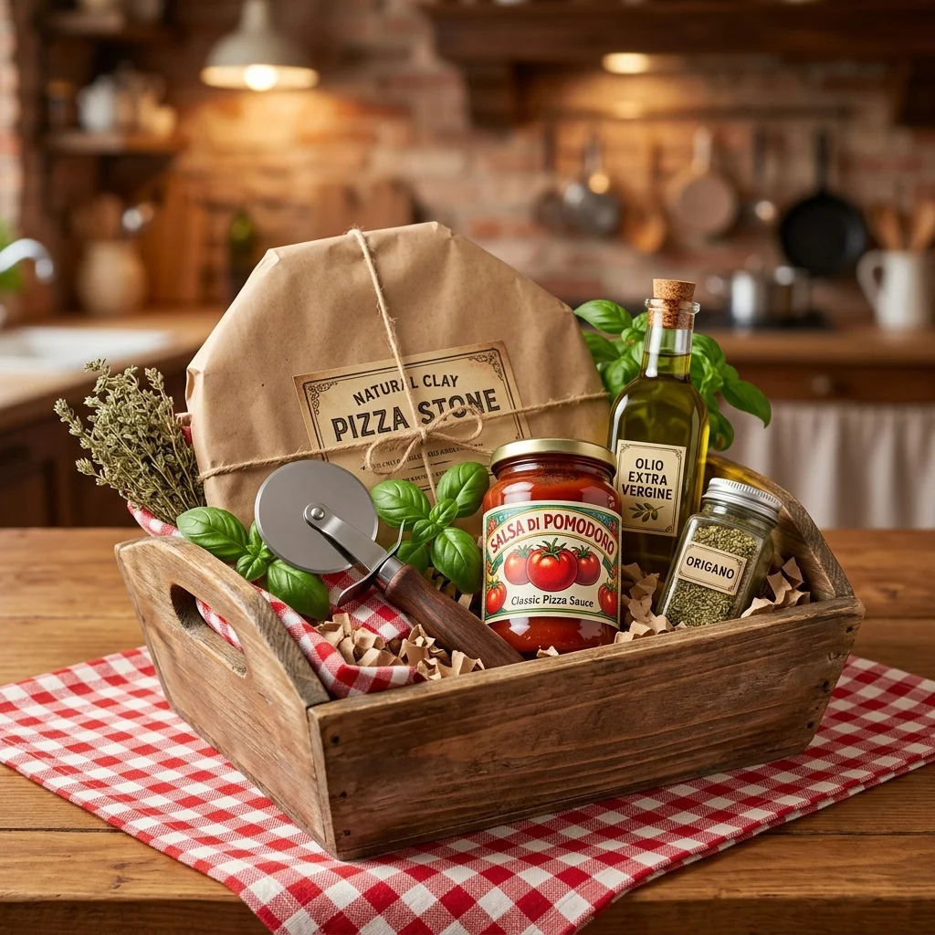 27 Housewarming Gift Basket Ideas You'll Truly Adore 11 Pizza Night Basket
