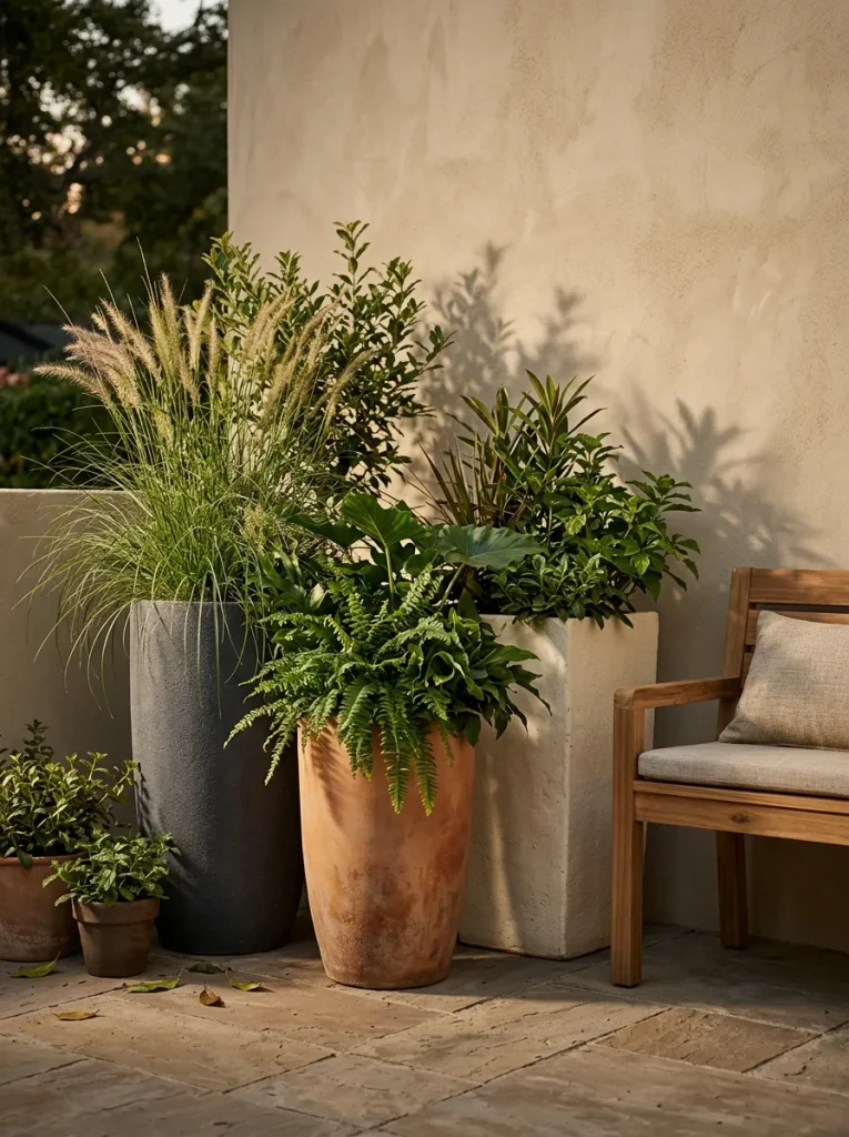 Tall Planter Trio