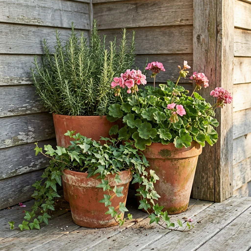 28 Back Porch Ideas That Feel Instantly Super Inviting 6 Planter Cluster Corner